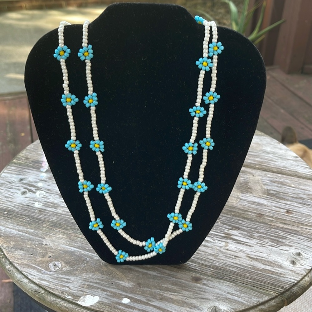 Handmade beaded necklace